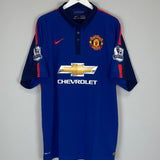 2014/15 MANCHESTER UNITED FALCAO 9 AWAY SHIRT (XXL) NIKE - Cult Kits - XXL - Buy Vintage Football Shirts, Authentic Retro Football Shirts For Sale, Classic Football Shirts & Soccer Jersey