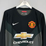 Shop 2014/15 MANCHESTER UNITED GK SHIRT (L) NIKE, classic football shirts, vintage football shirts & retro soccer jerseys at Cult Kits
