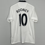 Shop 2014/15 MANCHESTER UNITED ROONEY #10 AWAY SHIRT (L) NIKE, classic football shirts, vintage football shirts & retro soccer jerseys at Cult Kits