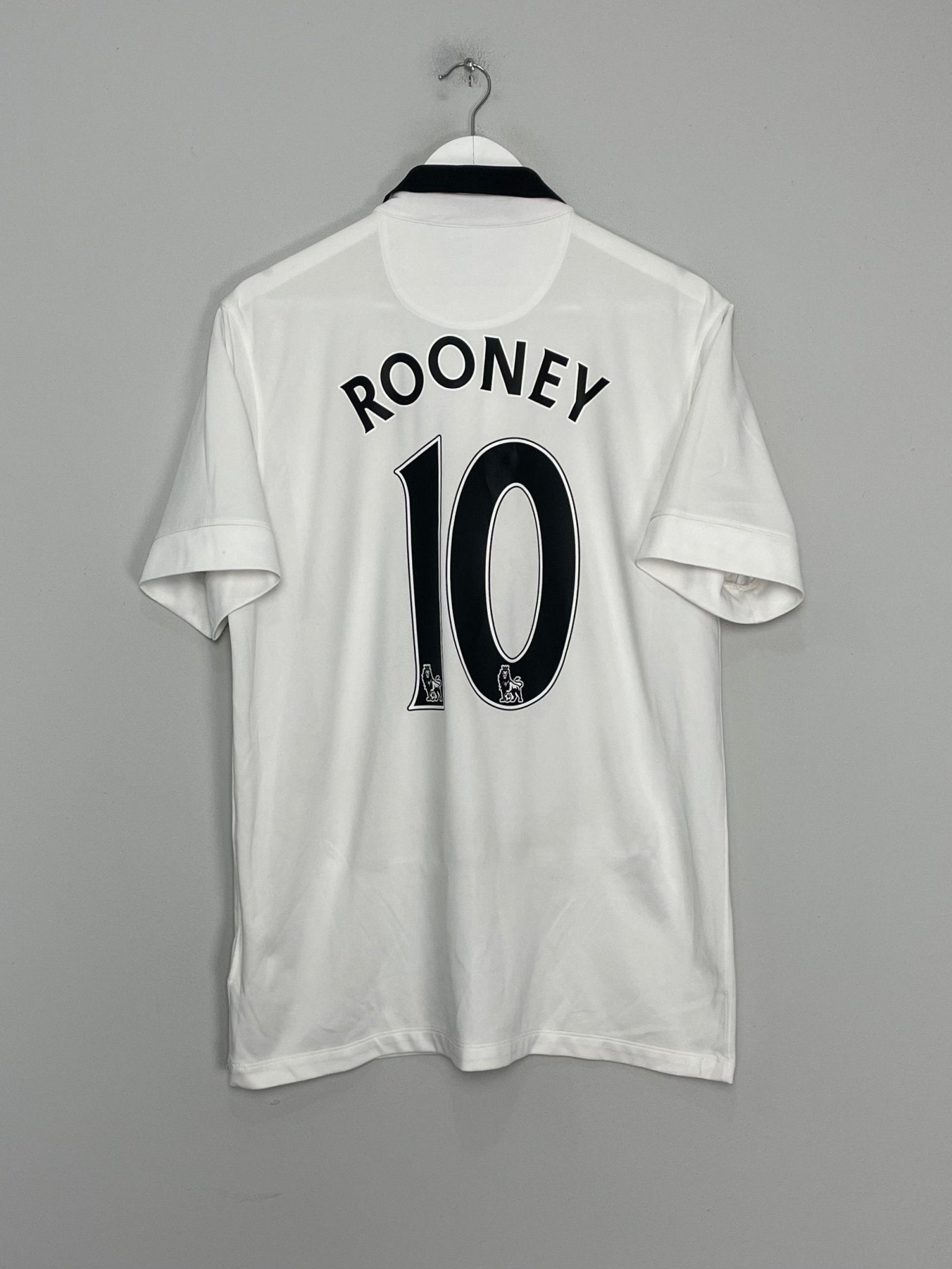 Shop 2014/15 MANCHESTER UNITED ROONEY #10 AWAY SHIRT (L) NIKE, classic football shirts, vintage football shirts & retro soccer jerseys at Cult Kits
