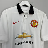 Shop 2014/15 MANCHESTER UNITED ROONEY #10 AWAY SHIRT (L) NIKE, classic football shirts, vintage football shirts & retro soccer jerseys at Cult Kits