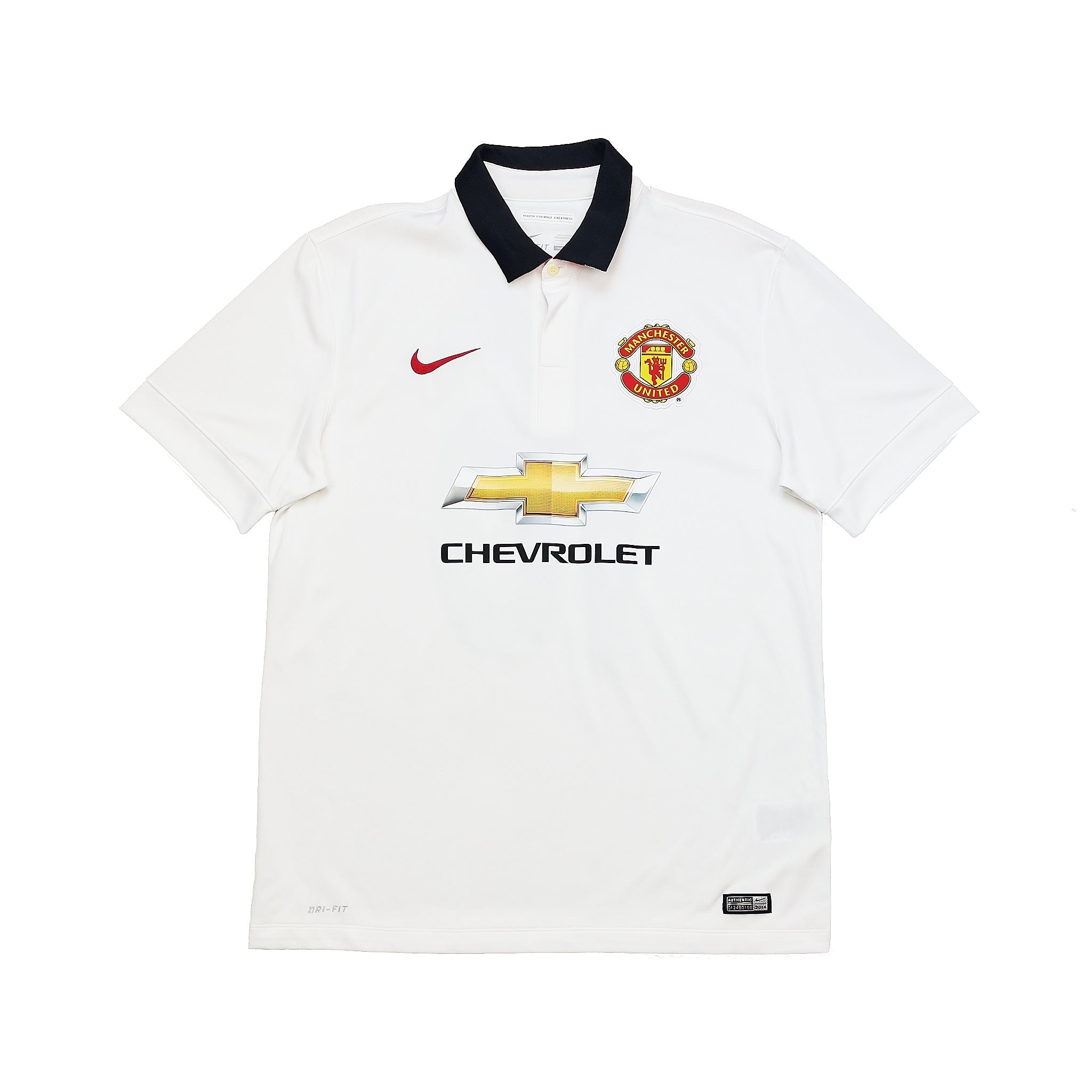 Buy 2014/15 Manchester United Rooney 10 Away Shirt (L) Nike ~ Free worldwide shipping ~ Authentic Vintage Football Shirts from Cult Kits