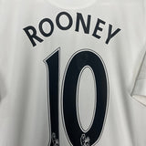 Shop 2014/15 MANCHESTER UNITED ROONEY #10 AWAY SHIRT (L) NIKE, classic football shirts, vintage football shirts & retro soccer jerseys at Cult Kits