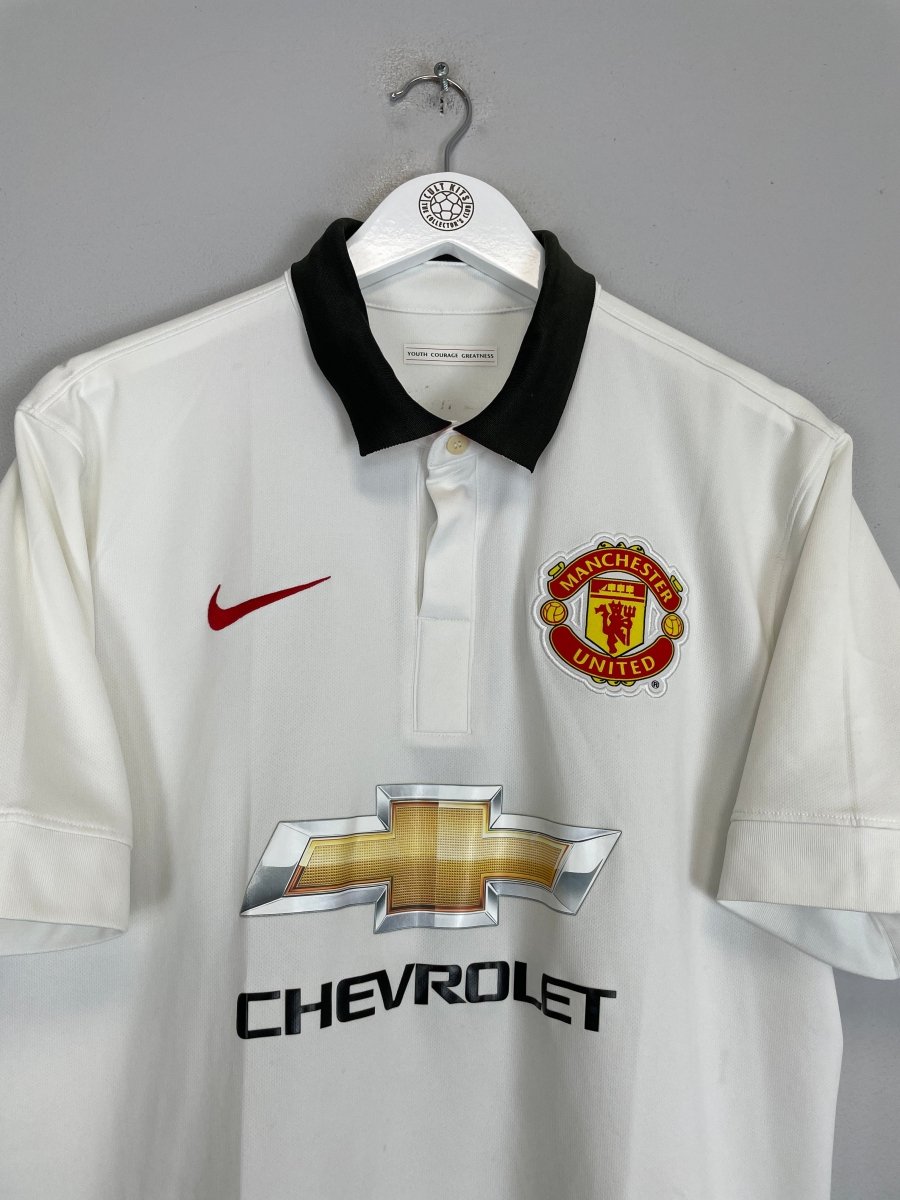 2014/15 MANCHESTER UNITED ROONEY 10 AWAY SHIRT (L) NIKE - Cult Kits - Large - Buy Vintage Football Shirts, Authentic Retro Football Shirts For Sale, Classic Football Shirts & Soccer Jersey