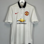 Shop 2014/15 MANCHESTER UNITED V.PERSIE #20 AWAY SHIRT (L) ADIDAS, classic football shirts, vintage football shirts & retro soccer jerseys at Cult Kits