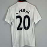 Shop 2014/15 MANCHESTER UNITED V.PERSIE #20 AWAY SHIRT (M) NIKE, classic football shirts, vintage football shirts & retro soccer jerseys at Cult Kits