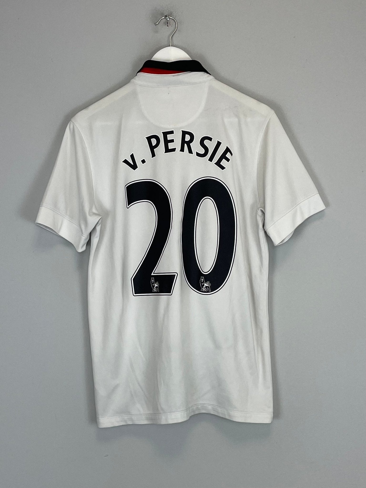 Shop 2014/15 MANCHESTER UNITED V.PERSIE #20 AWAY SHIRT (M) NIKE, classic football shirts, vintage football shirts & retro soccer jerseys at Cult Kits