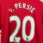 Shop 2014/15 MANCHESTER UNITED V.PERSIE #20 HOME SHIRT (M) NIKE, classic football shirts, vintage football shirts & retro soccer jerseys at Cult Kits