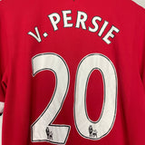 Shop 2014/15 MANCHESTER UNITED V.PERSIE #20 HOME SHIRT (M) NIKE, classic football shirts, vintage football shirts & retro soccer jerseys at Cult Kits