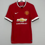 Shop 2014/15 MANCHESTER UNITED V.PERSIE #20 HOME SHIRT (M) NIKE, classic football shirts, vintage football shirts & retro soccer jerseys at Cult Kits