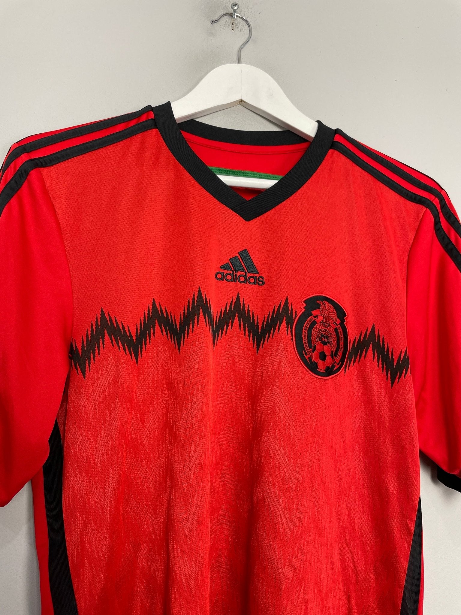 Shop 2014/15 MEXICO AWAY SHIRT (M) ADIDAS, classic football shirts, vintage football shirts & retro soccer jerseys at Cult Kits
