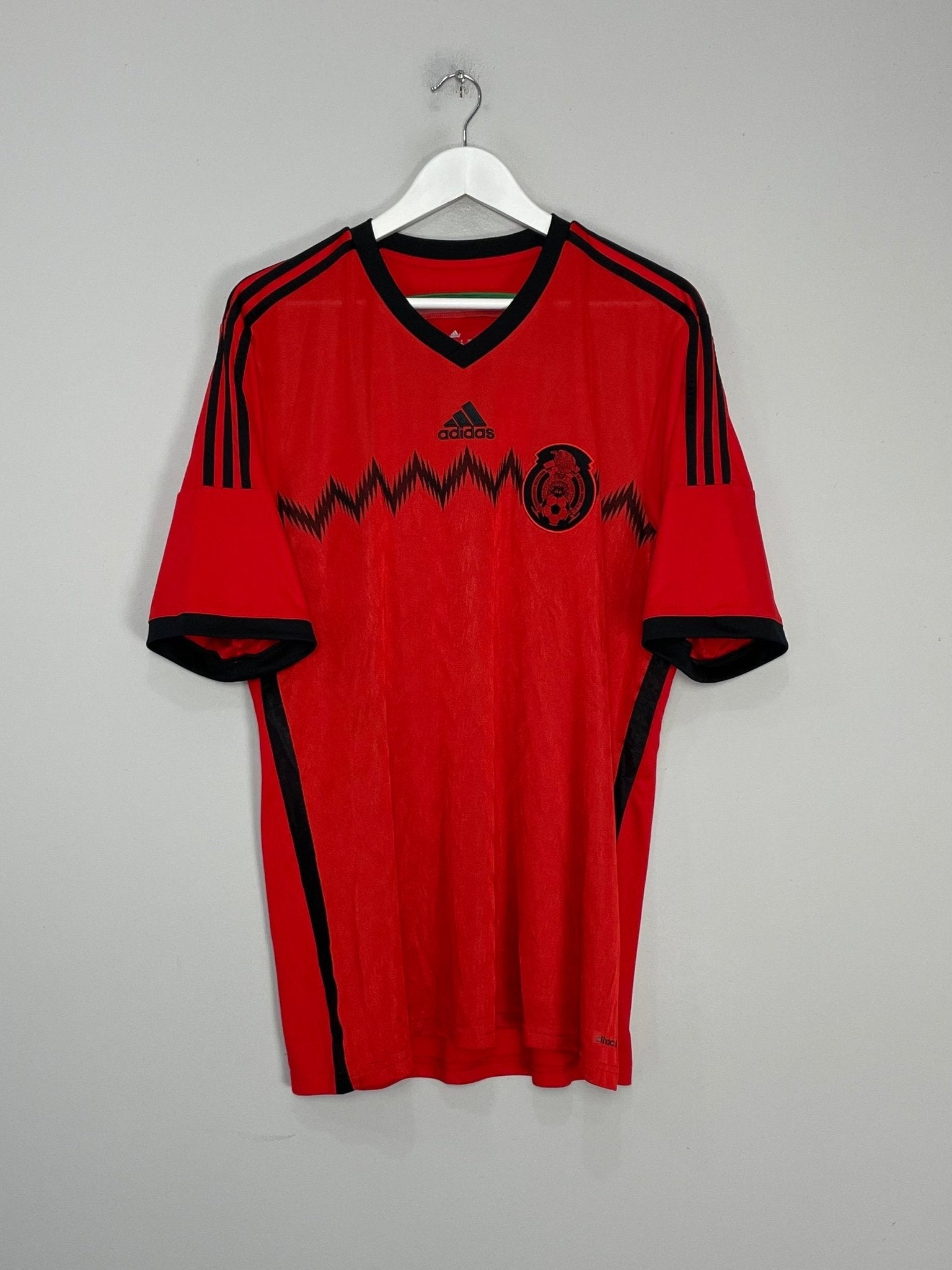 Shop 2014/15 MEXICO AWAY SHIRT (XL) ADIDAS, classic football shirts, vintage football shirts & retro soccer jerseys at Cult Kits
