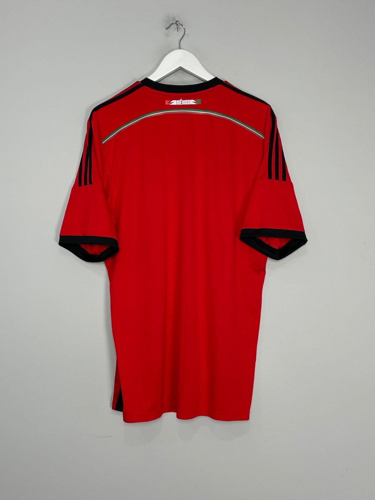 Shop 2014/15 MEXICO AWAY SHIRT (XL) ADIDAS, classic football shirts, vintage football shirts & retro soccer jerseys at Cult Kits