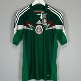 Shop 2014/15 MEXICO *BNWT* HOME SHIRT (S) ADIDAS, classic football shirts, vintage football shirts & retro soccer jerseys at Cult Kits