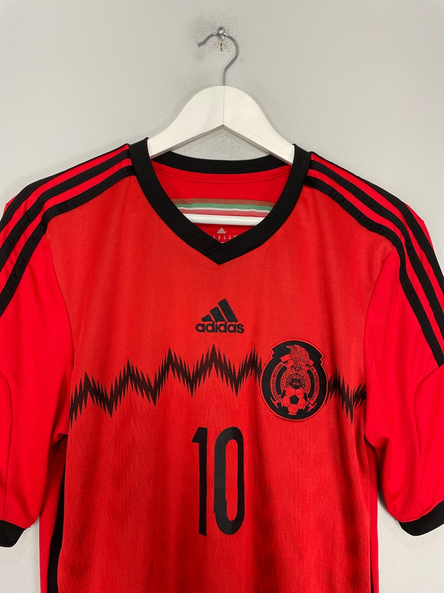 Shop 2014/15 MEXICO C.BLANCO #10 AWAY SHIRT (M) ADIDAS, classic football shirts, vintage football shirts & retro soccer jerseys at Cult Kits