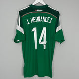 Shop 2014/15 MEXICO CHICHARITO #14 HOME SHIRT (L) ADIDAS, classic football shirts, vintage football shirts & retro soccer jerseys at Cult Kits
