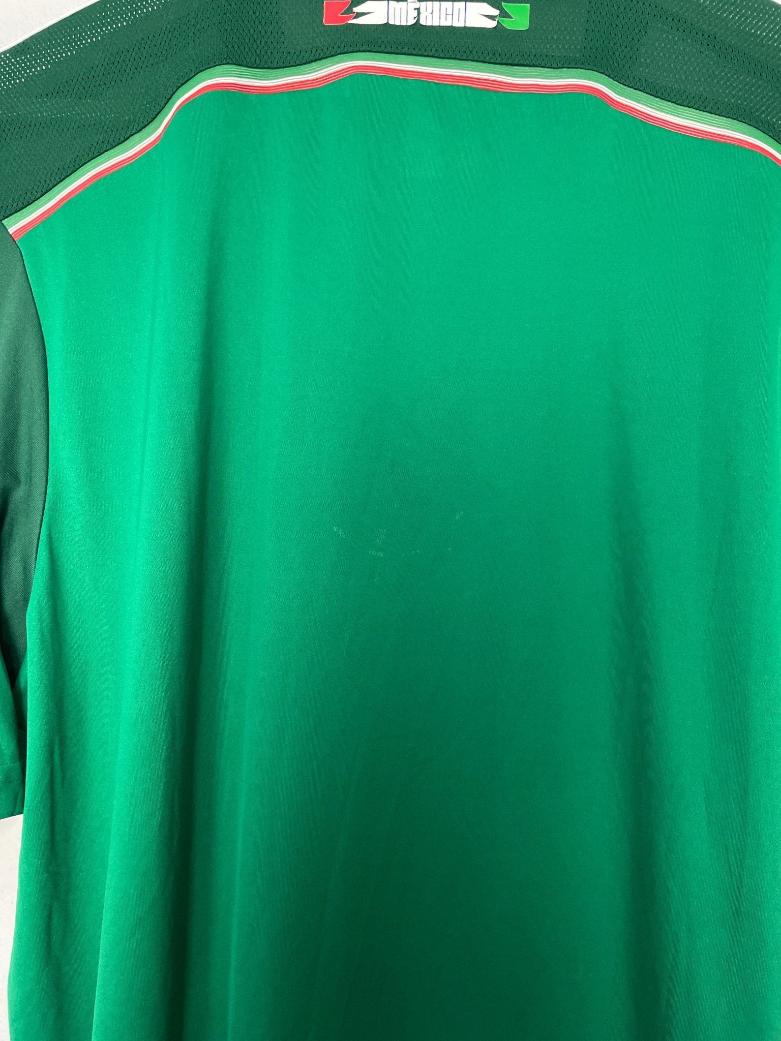 Shop 2014/15 MEXICO HOME SHIRT (L) ADIDAS, classic football shirts, vintage football shirts & retro soccer jerseys at Cult Kits