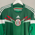 Shop 2014/15 MEXICO HOME SHIRT (L) ADIDAS, classic football shirts, vintage football shirts & retro soccer jerseys at Cult Kits