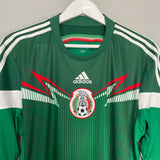 Shop 2014/15 MEXICO HOME SHIRT (L) ADIDAS, classic football shirts, vintage football shirts & retro soccer jerseys at Cult Kits