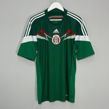 Shop 2014/15 MEXICO HOME SHIRT (L) ADIDAS, classic football shirts, vintage football shirts & retro soccer jerseys at Cult Kits