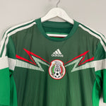 Shop 2014/15 MEXICO HOME SHIRT (M) ADIDAS, classic football shirts, vintage football shirts & retro soccer jerseys at Cult Kits