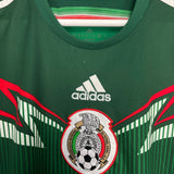 Shop 2014/15 MEXICO HOME SHIRT (M) ADIDAS, classic football shirts, vintage football shirts & retro soccer jerseys at Cult Kits