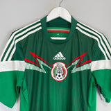 Shop 2014/15 MEXICO HOME SHIRT (S) ADIDAS, classic football shirts, vintage football shirts & retro soccer jerseys at Cult Kits