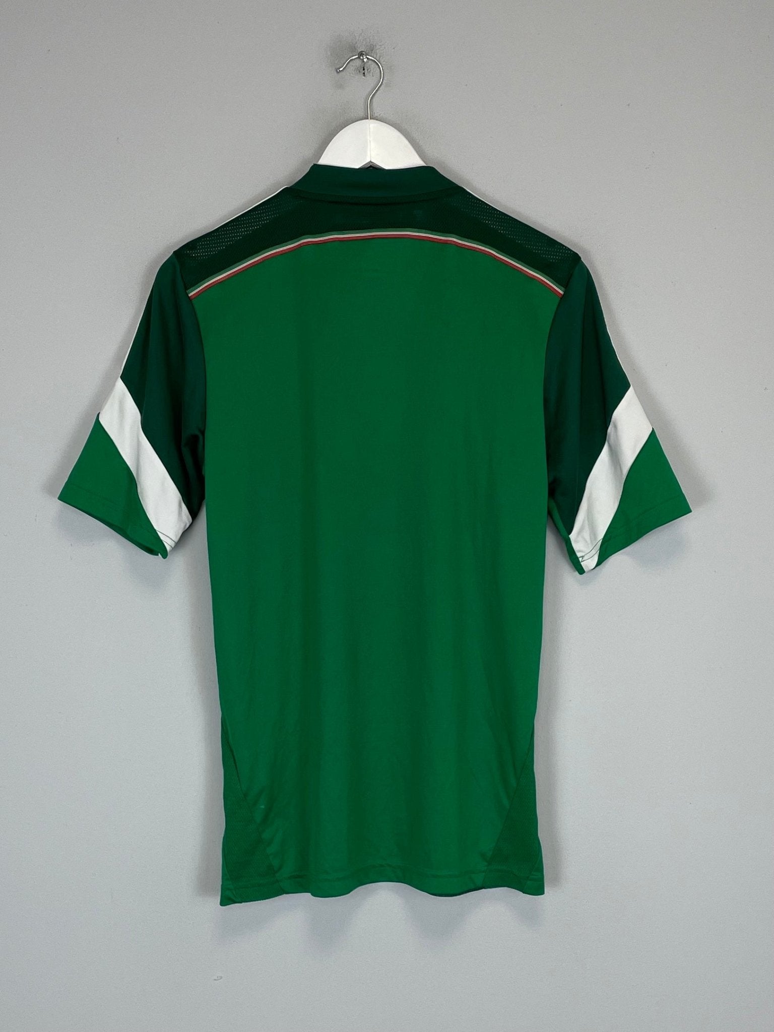 Shop 2014/15 MEXICO HOME SHIRT (S) ADIDAS, classic football shirts, vintage football shirts & retro soccer jerseys at Cult Kits