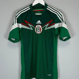 Shop 2014/15 MEXICO HOME SHIRT (S) ADIDAS, classic football shirts, vintage football shirts & retro soccer jerseys at Cult Kits