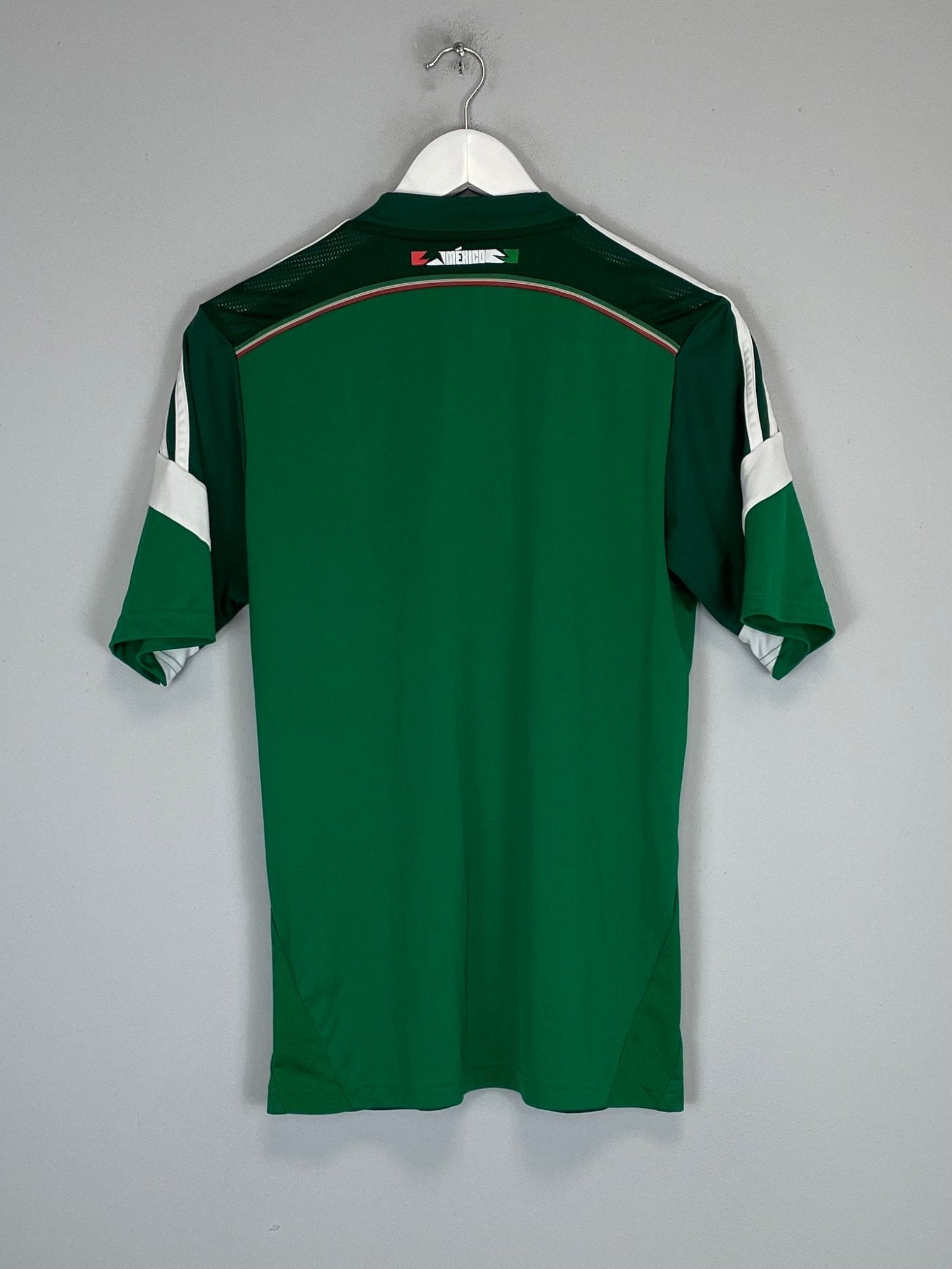Shop 2014/15 MEXICO HOME SHIRT (S) ADIDAS, classic football shirts, vintage football shirts & retro soccer jerseys at Cult Kits