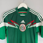 Shop 2014/15 MEXICO HOME SHIRT (S) ADIDAS, classic football shirts, vintage football shirts & retro soccer jerseys at Cult Kits