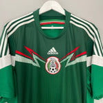 Shop 2014/15 MEXICO HOME SHIRT (XL) ADIDAS, classic football shirts, vintage football shirts & retro soccer jerseys at Cult Kits