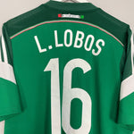 Shop 2014/15 MEXICO L.LOBOS #16 HOME SHIRT (L) ADIDAS, classic football shirts, vintage football shirts & retro soccer jerseys at Cult Kits