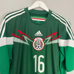 Shop 2014/15 MEXICO L.LOBOS #16 HOME SHIRT (L) ADIDAS, classic football shirts, vintage football shirts & retro soccer jerseys at Cult Kits