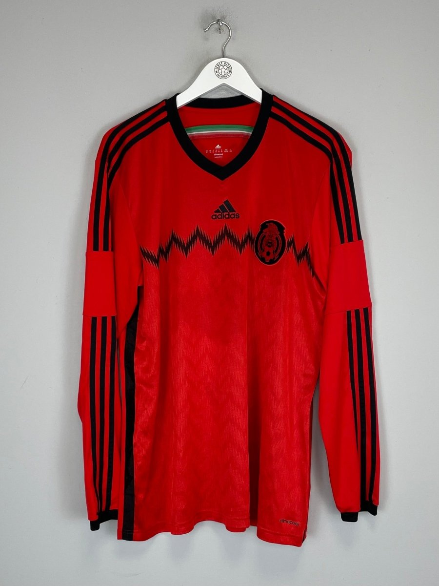 2014/15 MEXICO L/S AWAY SHIRT (XL) ADIDAS - Cult Kits - XL - Buy Vintage Football Shirts, Authentic Retro Football Shirts For Sale, Classic Football Shirts & Soccer Jersey
