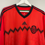 Shop 2014/15 MEXICO L/S AWAY SHIRT (XL) ADIDAS, classic football shirts, vintage football shirts & retro soccer jerseys at Cult Kits