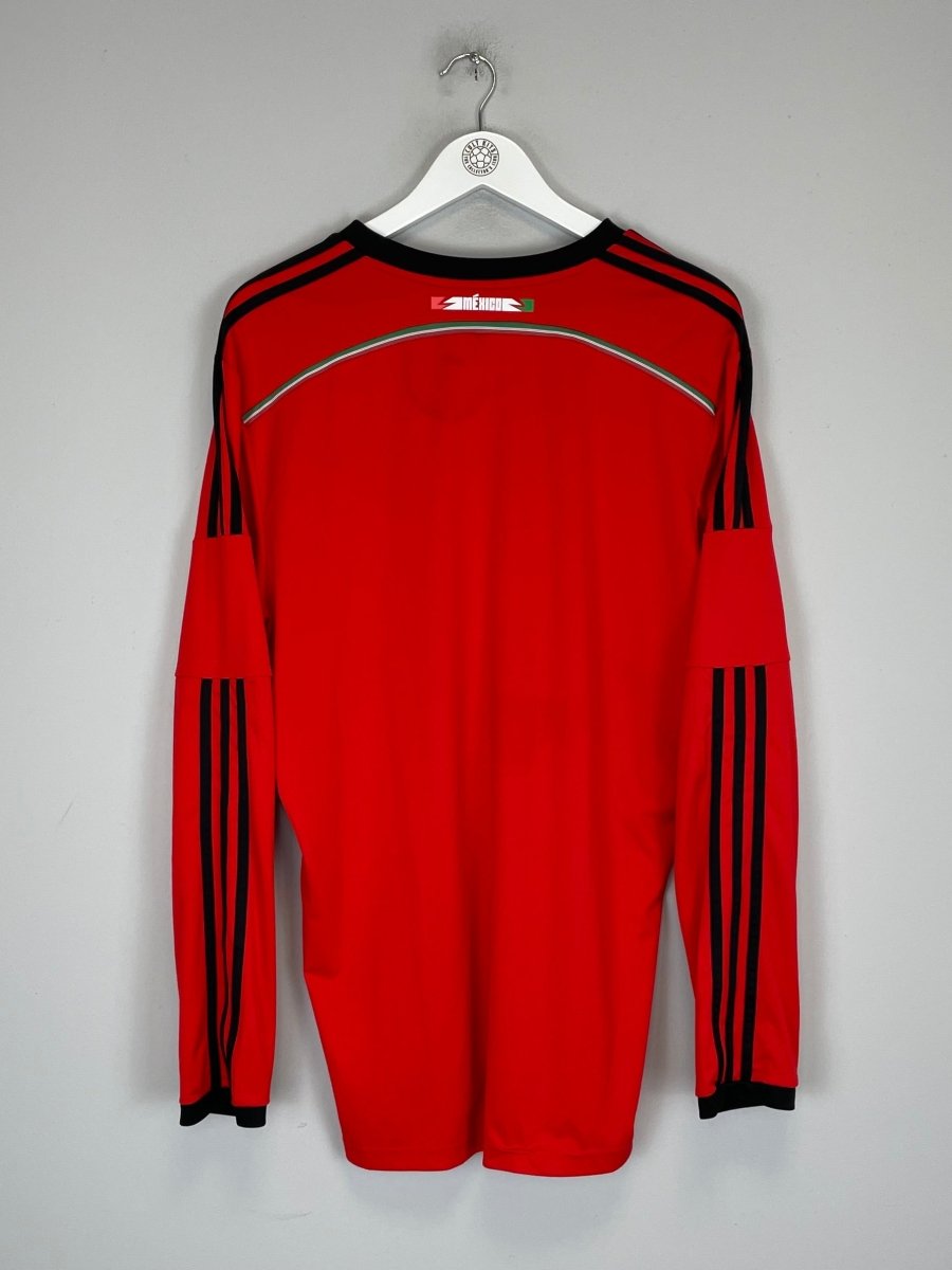 2014/15 MEXICO L/S AWAY SHIRT (XL) ADIDAS - Cult Kits - XL - Buy Vintage Football Shirts, Authentic Retro Football Shirts For Sale, Classic Football Shirts & Soccer Jersey
