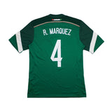 Buy 2014/15 Mexico Marquez 4 Home Shirt (M) Adidas ~ Free worldwide shipping ~ Authentic Vintage Football Shirts from Cult Kits