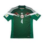Buy 2014/15 Mexico Marquez 4 Home Shirt (M) Adidas ~ Free worldwide shipping ~ Authentic Vintage Football Shirts from Cult Kits