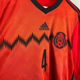 Shop 2014/15 MEXICO MARQUEZ #4 L/S AWAY SHIRT (M) ADIDAS, classic football shirts, vintage football shirts & retro soccer jerseys at Cult Kits