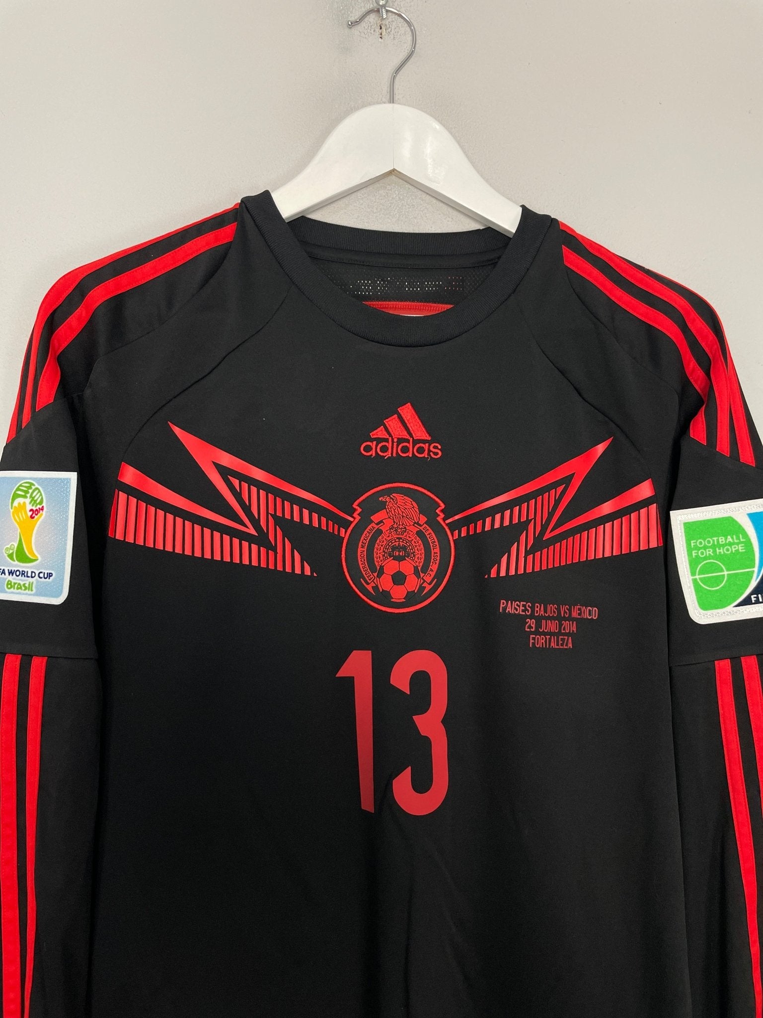 Shop 2014/15 MEXICO OCHOA #13 GK SHIRT (S) ADIDAS, classic football shirts, vintage football shirts & retro soccer jerseys at Cult Kits