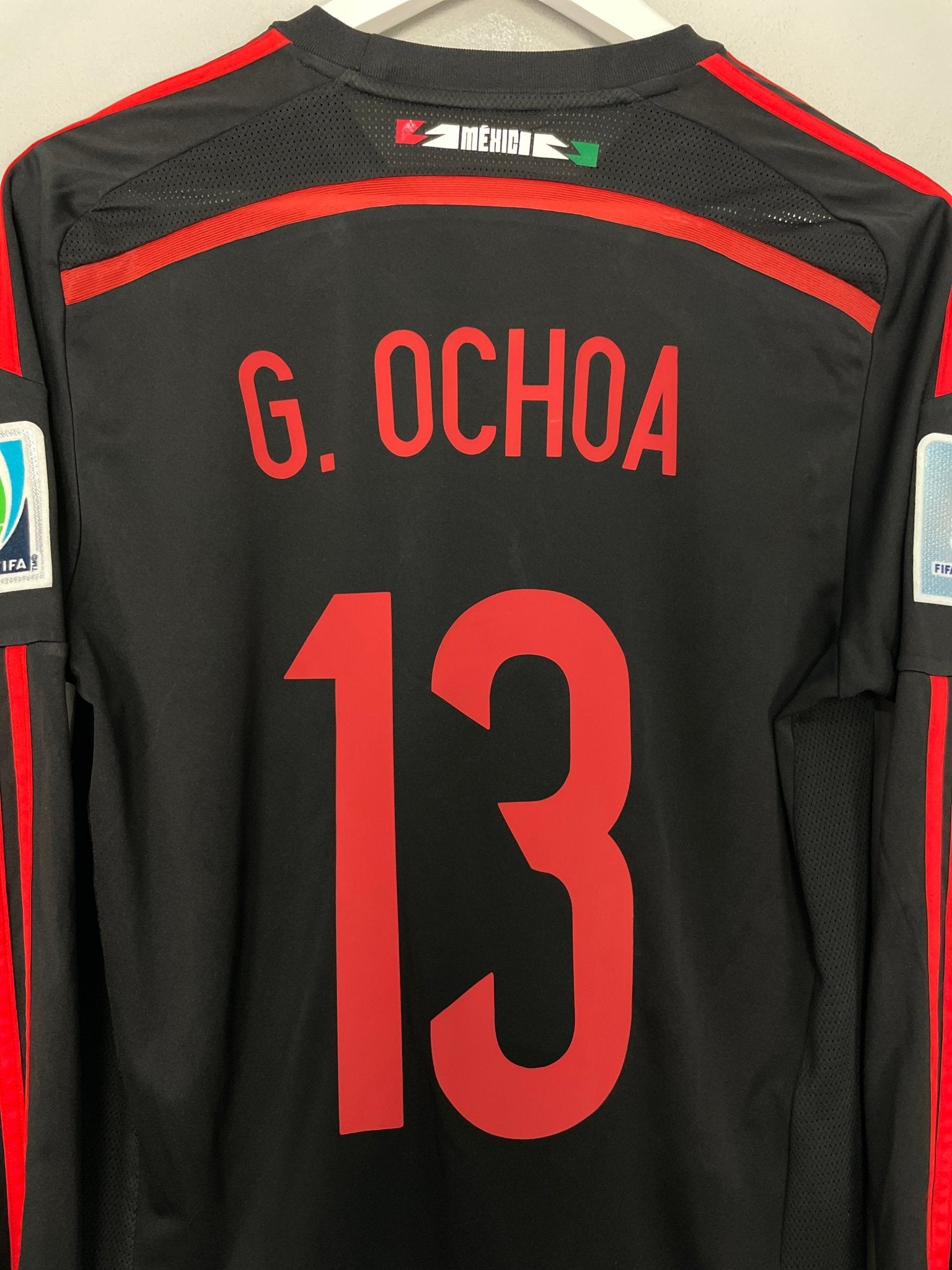 Shop 2014/15 MEXICO OCHOA #13 GK SHIRT (S) ADIDAS, classic football shirts, vintage football shirts & retro soccer jerseys at Cult Kits