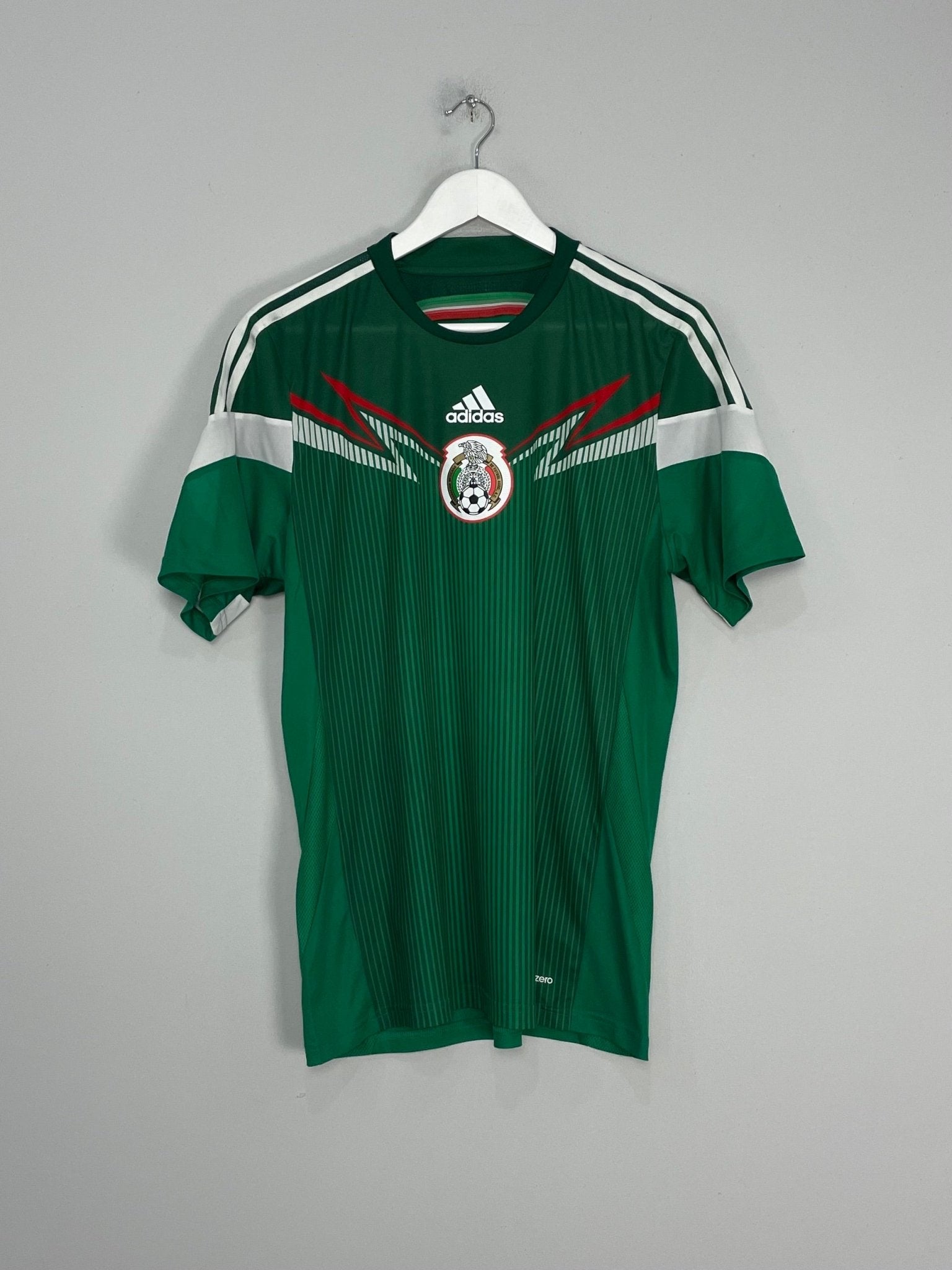 Shop 2014/15 MEXICO *PLAYER ISSUE* HOME SHIRT (L) ADIDAS, classic football shirts, vintage football shirts & retro soccer jerseys at Cult Kits