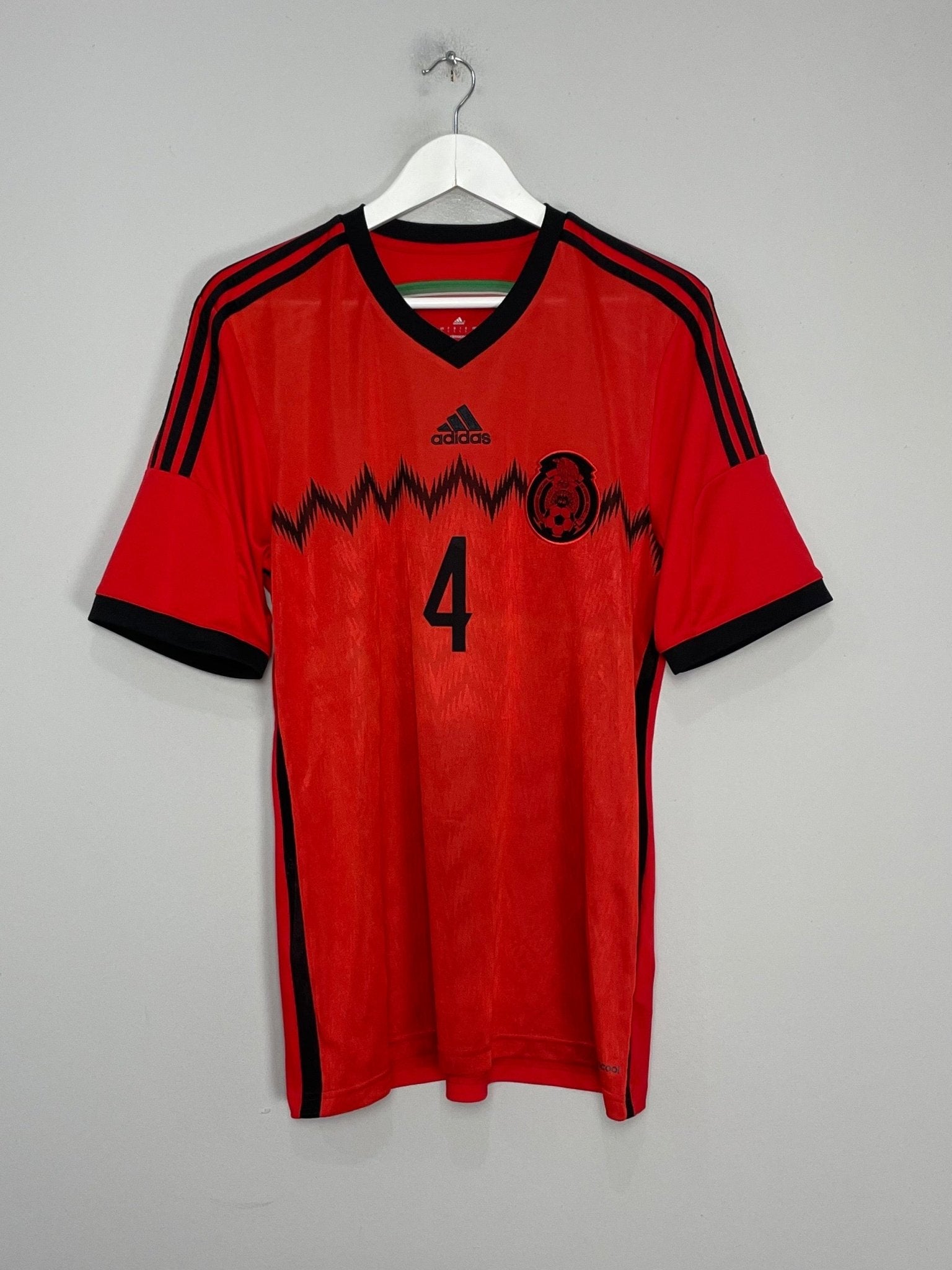 Shop 2014/15 MEXICO R.MARQUEZ #4 AWAY SHIRT (L) ADIDAS, classic football shirts, vintage football shirts & retro soccer jerseys at Cult Kits
