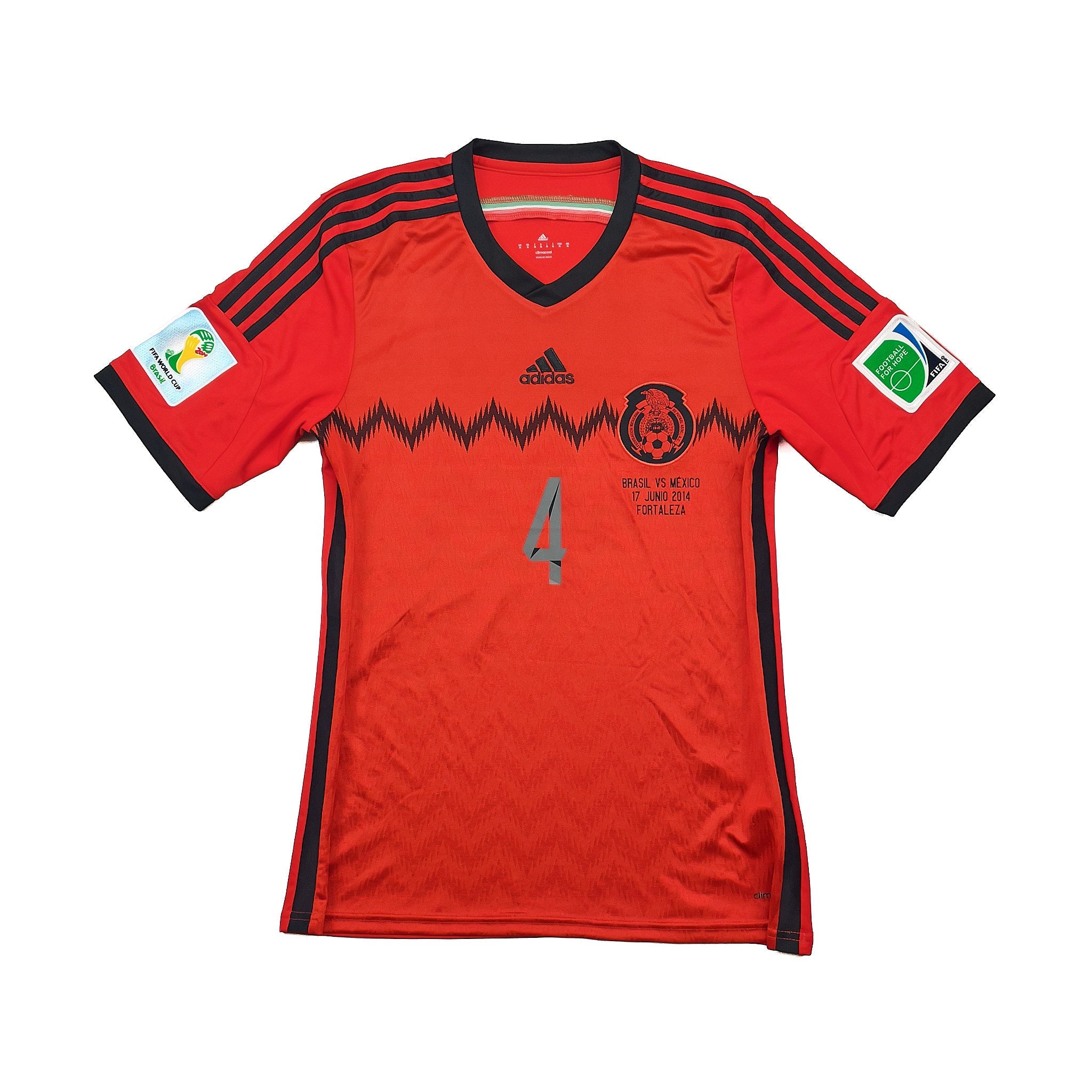Buy 2014/15 Mexico R.Marquez 4 Away Shirt (M) Adidas ~ Free worldwide shipping available ~ Authentic Vintage Football Shirts from Cult Kits