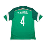 Buy 2014/15 Mexico R.Marquez 4 Home Shirt (L) Adidas ~ Free worldwide shipping available ~ Authentic Vintage Football Shirts from Cult Kits