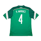 Buy 2014/15 Mexico R.Marquez 4 Home Shirt (L) Adidas ~ Free worldwide shipping available ~ Authentic Vintage Football Shirts from Cult Kits