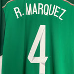 Shop 2014/15 MEXICO R.MARQUEZ #4 HOME SHIRT (L) ADIDAS, classic football shirts, vintage football shirts & retro soccer jerseys at Cult Kits