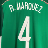 Shop 2014/15 MEXICO R.MARQUEZ #4 HOME SHIRT (L) ADIDAS, classic football shirts, vintage football shirts & retro soccer jerseys at Cult Kits