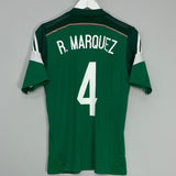 Shop 2014/15 MEXICO R.MARQUEZ #4 HOME SHIRT (S) ADIDAS, classic football shirts, vintage football shirts & retro soccer jerseys at Cult Kits